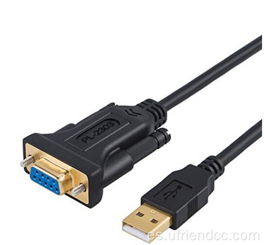 RS232/PL2303 Adaptador Chipset serial DP9 al Cable del controlador USB