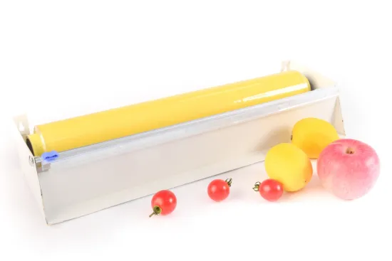 Transparent food cling film for home use
