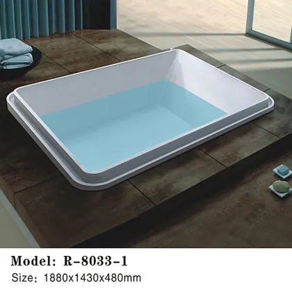 Square Bathtub for Sanitary Ware and Bathroom