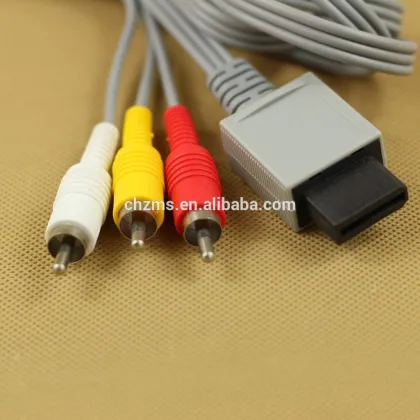 Nintendo WII game machine , WII U gaming machine AV Cable