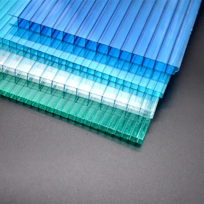 Light-Transmitting White Multi-Layer Polycarbonate Hollow Board Building Material