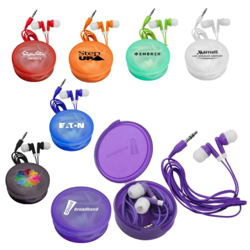 Customizable OEM Logo Earphones with Plastic Box