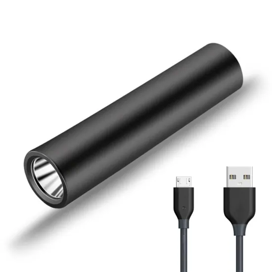 Waterproof Mini Dimmable USB Rechargeable LED Torch Light