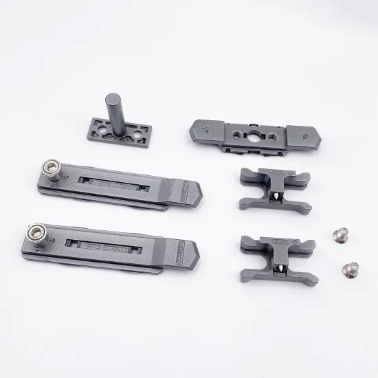 Adjustable sliding multi point door and window zinc alloy lock parts ALLP02