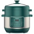 Big Size Series 5.5L dual-hat cooker good quality kitchen electric multi pressure cooker Hot pot Steamer blue Supplier