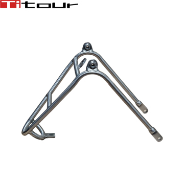Rack in titanio q per brompton