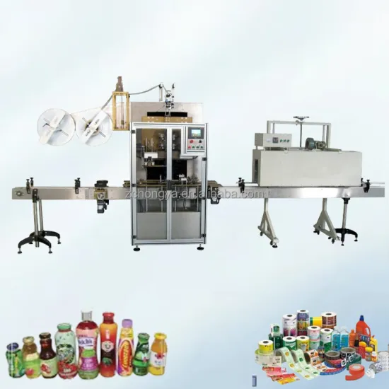 Yogurt Milk PE Film Aerosol Shrink Sleeve Label Round Bottle Labeling Machine