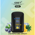 ใหม่ IGET DUAL 2100 พัฟแบบใช้แล้วทิ้ง vape