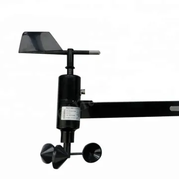 RS485 Weather Station with 4-20mA Integrated Anemometer for Wind Speed and Direction Measurement