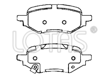 Brake  in stock Pad Set For Buick