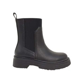 High Quality Durable Leather Fashion Combat Boots for Women