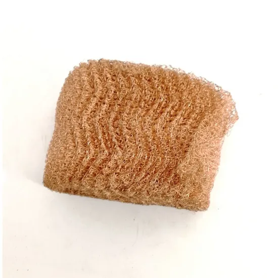 316L Monel Copper Knitted Wire Mesh Filter for Liquid Gas Separation