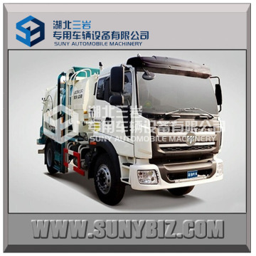 FOTON ROWOR 4*2 160hp barrel type kitchen garbage truck