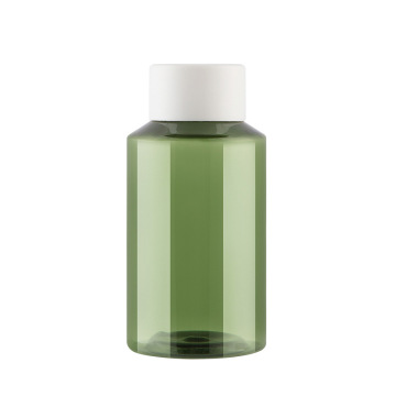 Double screw cap cosmetic hydrosol 100ml plastic bottle