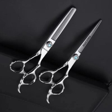 Professional 6.0 inch Japan Barber Hair Scissors Hairdressing Shears Cutting Thinning Scissors