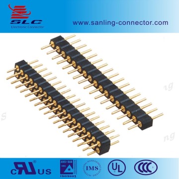 Pitch 2.0mm Machine Pin Header Single /Dual Row Straight Pin Connector