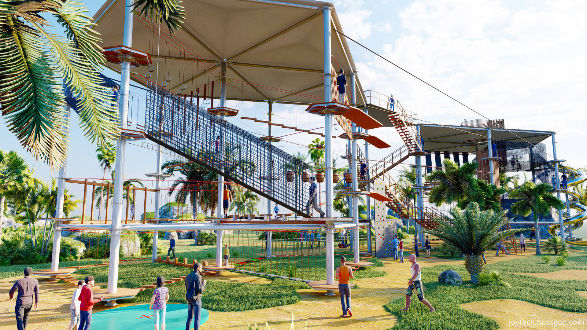 Outdoor play equipment