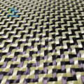 W pattern colored jacquard carbon fiber cloth fabric