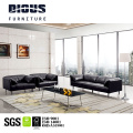 Dious high quality china made office furniture one seat sectional synthetic artificial leather soft lounge sofa