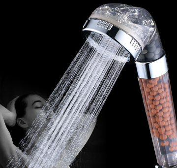 High Pressure Water Saving Ionic Filter Shower Head with Handheld