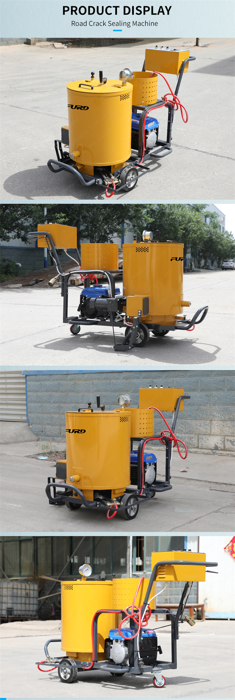 hand asphalt crack sealing machine