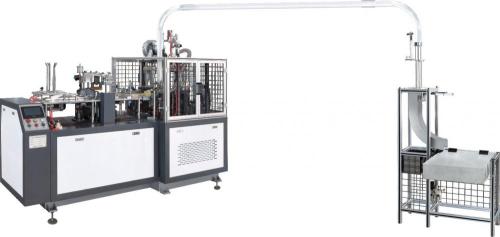 Machine de formation de tasse en papier à vitesse automatique 8kw 380v