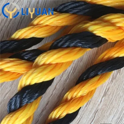High quality black yellow  tiger rope