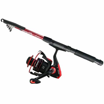 Wholesale Glass Telescopic Rod and Reel Combos - Fishing Rod Sets in PE Bag