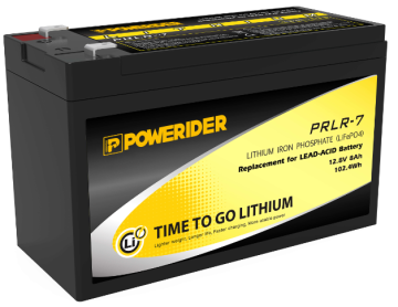 12.8V 7Ah Lithium Iron Phosphate Baterai untuk RVS