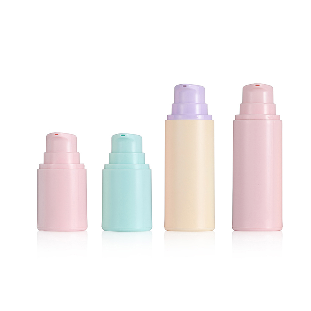 Plastic Airless Pump Bottles for Lotion Cosmetics