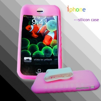 Silicon protector for iphone