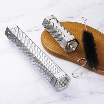 Portable Stainless Steel Wood Pellet Smoker for Cold and Hot Smoking