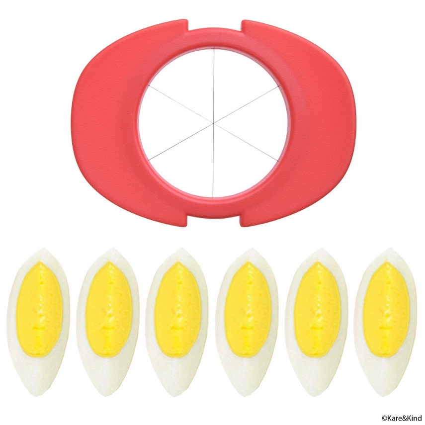 Eierschneider-Set mit 3 Schneidemaschinen