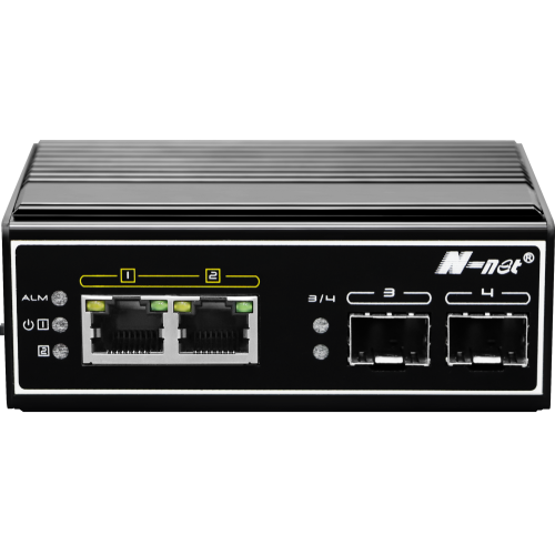 4 ports full gigabit unmanaged Industrial PoE switch