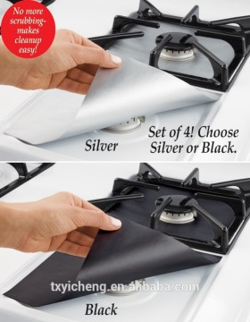 Stovetop Burner Protectors - Set Of 4 Black