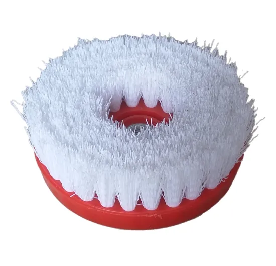 Circular Antique Brush - Nylon Polishing Brush for Stone and Floor