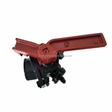 Cutout Brake Angle Cock for Main Brake Pipe in Train Air Brake System