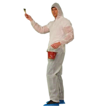 Women's White Disposable Work Painters Coveralls for Men
