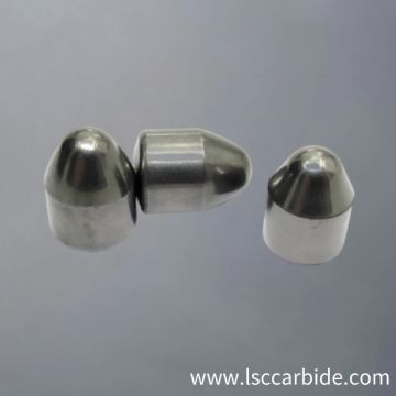 High hardness tungsten carbide button