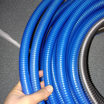 PVC Coated Stainless Steel Corrugated Gas Hose Machine with 1-Year Warranty
