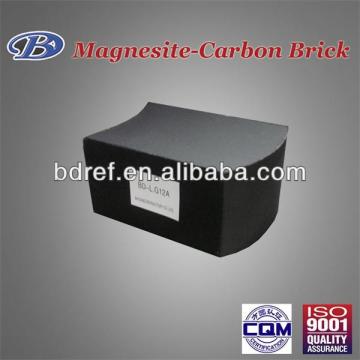 BD-L.G12A Magnesite- Carbon Brick For Steel Ladle Slag Zone