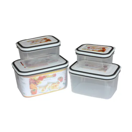 Plastic 8PC Rec. Storage Box