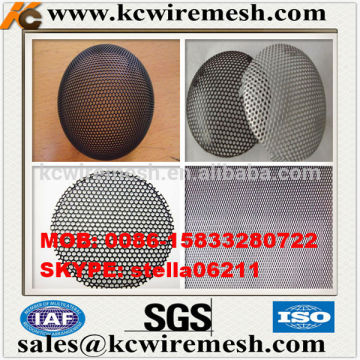 Factory!!!!!! Low!!!!!! KangChen perforated metal mesh speaker grille/punching hole mesh