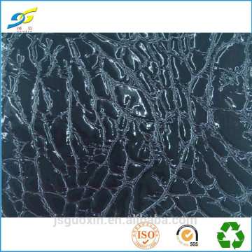 high gloss pvc artificial leather for decoration