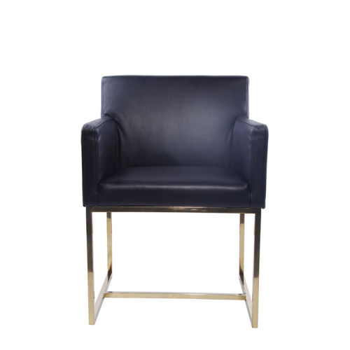 Emery Leather Modern Dining Chair