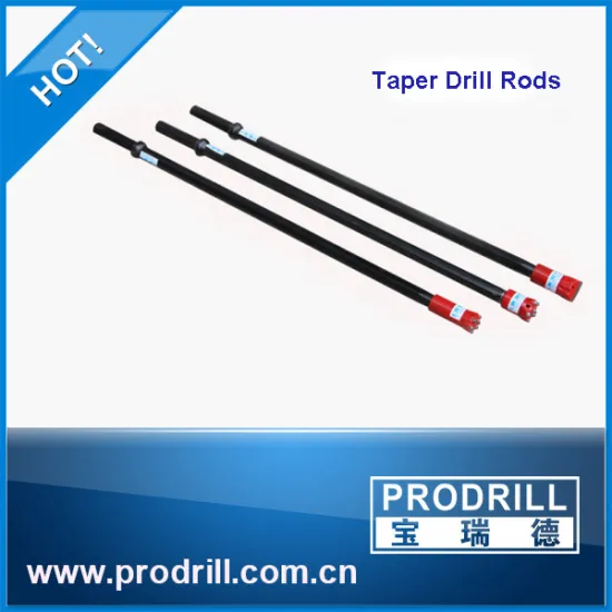 High quality hard rock mining tapered steel rod