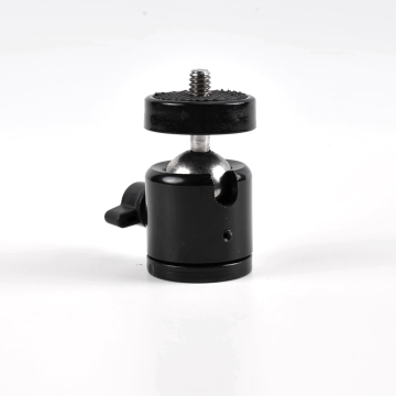 360 Degree Metal Tripod Mount Ball Head for DSLR Cameras and Camcorders