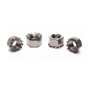 Stainless Steel Hex Kep Nuts