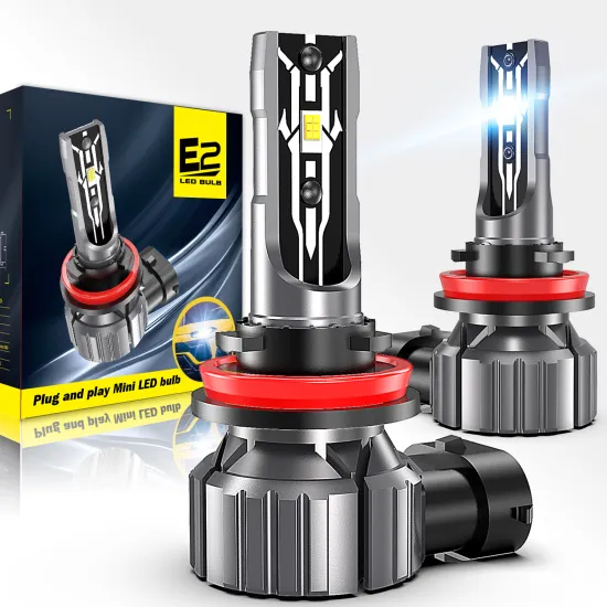 LED Car Headlights: Toby's H4, H7, H11, 9005, 9006 Auto Bulbs with Cooling System