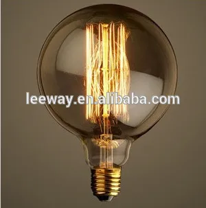 E27 40W G125 Vintage Edison Light Bulb